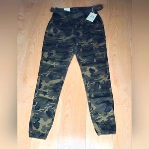 Camouflage Cargo Joggers